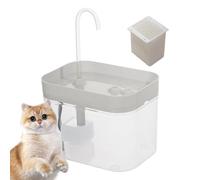 Cat Water Fountain For Drinking, 1.5L Automatic Circulation Intelligent Flowing Water Bowls, Low-Noise Pet Drinking Dispensing Supplies For Large Medium Dog Kitten 16.5x13x12cm