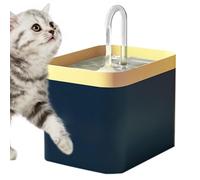 Cat water fountain for drinking - Cat water fountain | Pet Waterfountas | With a capacity of 1.5L, drinking dogs | Filtered through a filter cotton and a pump | PP material with seguri