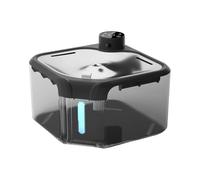Cat Water Fountain for Drinking,Water Fountain Cat Bowl,2.8L Automatic Cat Drinking Fountain with Super Silent Pump and Activated Carbon Filter,USB Fountain Water Dispenser (transparent, 2.8L)