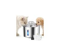 Cat Water Fountain Stainless Steel - 74oz/2.2L Pet Water Dispenser Aut