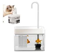 Cat Water Fountain | Transparent Water Fountains for Cats Indoor | 1500ML Fish Tank, Pet Fountains for Cats, Automatic Drinking Fountain for Pets for Cats Dogs