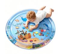 Cat Water Mat - Interactive Cooling Leak Proof Pad,Pet Kids Cooling Water Pad,for Bored Dogs Puppy Kids Home Living Room Summer Activity Pet Hunting