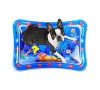 Cat Water Mat - Interactive Pet Toy | Cat Play Mat | Thickened Interactive Cat Toy with Sea Design for Small Animals Cool Comfortable