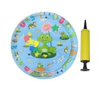 Cat Water Mat, Pet Toy Pad, Sensory Bed with Animal Design, Interactive Splash Pad, Games Mats and Kittens, Inflatable Pad, Water Game for Dogs, Enrichment Cooling Toy for Dogs