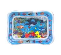 Cat Water Mat - Sensory Pet Bed, Indoor Cooling Pad, Thickened PVC Interactive Summer Play, Feel Cool Comfortable Entertainment Center For Small Dogs Kittens With Floating Toys