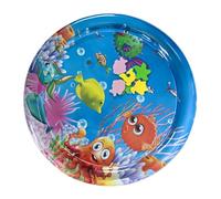 Cat Water Play Mat,Cartoon Play Water Mat for Pets Babies - Fun Comfort Cooling Toy Playing Sleeping Waterbed for Outside Entertainment Activities