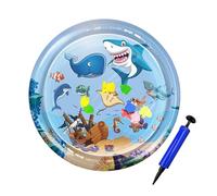 Cat Water Play Mat | Cat Water Bed Toy with Air Pump | Inflatable Cooling Mat for Pet | Sensory Play Mats | Sensory Pad Toy or infantss, Boys, Girls