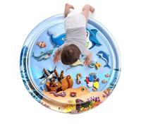 Cat Water Play Mat,Cooling Leak Proof Floating Fish Pattern Pad | Cat Enrichment Play Mat - for Hunting Patting Activity Bored Kids Dogs Puppy Pets Indoor Home Living Room
