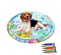 Cat Water Play Mat | Sensory Water Mat for Pet - Cooling Pet Bed Outdoor Indoor Interactive Toy for Kitten Puppy, Feel Cool Comfort