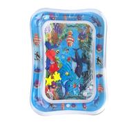 Cat Water Sensory Mat - Cooling Comfort Pad, Inflatable PVC Play Center, Interactive Activity Toy Zone, Indoor Entertainment Floating Fish Cushion For Kittens Small Pets Relaxing Fun