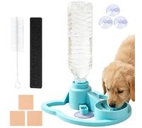 Cat Waterer Stand With Suction Cups - Pet Water Dispenser