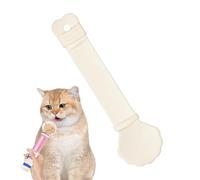 Cat Wet Treats Dispense Spoon - Pet Feeding Tool, Portable Easy Dispensing, Safe Food Grade Material Ergonomic Handle | Perfect For Treating Cats Kittens Encouraging Play Healthy Eating Reward