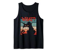 Cat What? Funny Cat Murderous Tank Top
