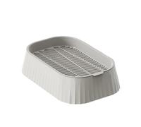 Cat Wheat Breeder - ABS Compact, 19 x 12.5 x 5 cm, Non-Slip | Sprout Tray with Two Tier Design, Kitten Feeding, Aid, Indoor Herb Cultivator | Fensterba