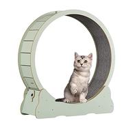 Cat Wheel Exercise Treadmill, Cat Running Wheel, Quiet & Wear-Resistant Cat Hamster Wheel, Cat Climbing Frame/Cat Scratcher,L