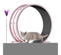 Cat Wheel Exerciser | Weight Loss Treadmill for Kitten - Large Cat Wheel Exerciser for Indoors, Safety Kitten Treadmill