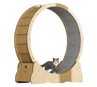 Cat Wheel For Indoor Cats, Scratching Spinning Ultimate Cat Running Wheel Ferris, Provide Cats Exercise - Silent And Noiseless,Inner Diameter80cm/31.5