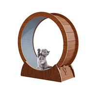 Cat Wheel Toy, Wooden Running Wheel Exercise Wheel, With Non Slip Carpeted Runway & Spins Quietly And Smoothly, For Cat Play And Exercise,XL