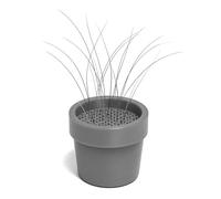 Cat Whisker Collector Pot - Mini Keepsake Plastic Display for Long or Short Whiskers, Thoughtful Pet Memorial Gift for Cat Owners