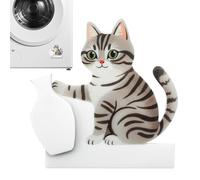 Cat Whisker Holder - Acrylic Fridge Magnet Keepsake, Personalised Pet Whisker Vase,Memorial Magnet For Kitchen Home, Creative Pet Memento Ornament, 6cm X 5.7cm