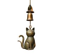 Cat Wind Chime | Hanging Wind Chimes Outside | ADAPTABLE WINDCHIMES DECORATION for for for GARDENS, Yards, Patios, Porches and Pathways DECORATIONS