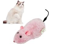 Cat Winding Mouse Toy - Mechanical Plush Mouse | Realistic Hunting & Running Toys - Indoor Cat Interactive Plush Toy Indoor Cat Racing Game