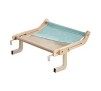 Cat Window Bed - Heavy Duty Suspended Fish Suction Hammock Seat | Lightweight Solar Pet Elevated Window Rest Frame Durev