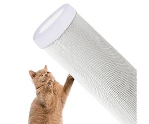 Cat Window Guard Balcony Nets,Window Screen Mesh Protection for Cats Safety,Fly Screen Mosquito Net Anti-Scratch Insect Bites DIY Size (60x80cm,F)