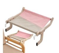 Cat Window Hammock - Indoor Cat Bed for Window - Hangable Sill Perch, Adjustable Perch, Shelf for Bedside