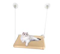 Cat Window Perch - Cat Bed Window, Cat Hammock Window Perch Safety Cat Shelves Space Saving Window Mounted Cat Seat for Large Cats, Cat Bed Window Hammock Set, Cat Beds for Indoor Cats Sunbathing