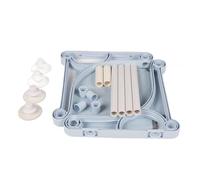 Cat Window Perch Hammock, Cordless Cat Bed with 4 Suction Cups, Detachable Hanging Resting Seat for Indoor Outdoor Use, Soft Cloth and Plastic Material for Comfort and Safety (Style 1)