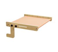 Cat Window Perch, Wooden Bed without Drilling for Kitten Exposed to the Sun | Balcony Cat Hammock - for Pet Parents Animal Lovers Apartment Office Bedroom Balcony