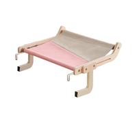 Cat Window Seat, Hanging Hammock, Edge , Compact Chat Wall Bed, Support for Shelves, Window Edges, Cabinets, High Locking Corner, Félin Room for Cats