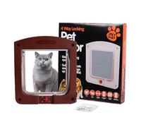 Cat Window, Small Cat Flap, Weatherproof Cator Door, Reusable Kitten Gate, Adjustable Puppy Barriers for Home, Bedroom