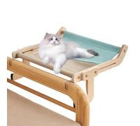 Cat Window Stops - Adjustable Hammock for Cats, Secure Suction Cup Mount, Sitting , Pet Resting Spots, Easy Installation Features | Perfect Window Bedside Cabinet Drawer