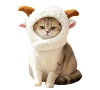 Cat Winter Headwear Warm Comfortable Cute Washable | Cat Dog Party Costume Hats for Christmas Halloween Party Festival Carnival Outdoor Indoor Home