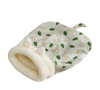 Cat Winter Sleeping Bag - Calming Cat Bed with Tail, Soft Cats Hideaway for Indoor Cats, Comfortable Pet Snuggle Sack for Under 17.6lbs, Warm Enclosed Bed to Sleep, Rest, and Relaxation