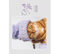 Cat with a Hat calendar 2026: Twelve months of hats, naps, and attitude.