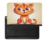 Cat with Big Eyes Passport Cover Protector Rfid Blocking Passport Holder Id Card Holder Secure Travel Wallet Organizer for Passport Tickets Credit Cards, style, One Size