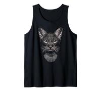 Cat with Ruth Bader Ginsburg Collar RBG Tank Top