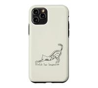 Cat with Stretch Your Imagination Case for iPhone 11 Pro