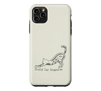 Cat with Stretch Your Imagination Case for iPhone 11 Pro Max