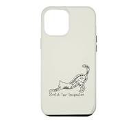 Cat with Stretch Your Imagination Case for iPhone 12 Pro Max