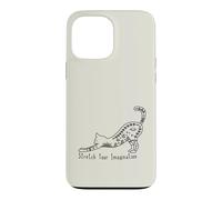 Cat with Stretch Your Imagination Case for iPhone 13 Pro Max
