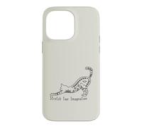 Cat with Stretch Your Imagination Case for iPhone 14 Pro Max