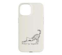 Cat with Stretch Your Imagination Case for iPhone 15