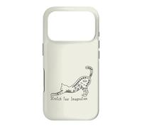 Cat with Stretch Your Imagination Case for iPhone 17 Pro