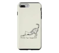 Cat with Stretch Your Imagination Case for iPhone 7 Plus/8 Plus