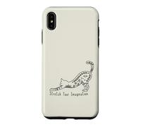 Cat with Stretch Your Imagination Case for iPhone XS Max