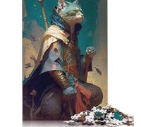 Cat Wizard Jigsaw Puzzles Puzzle for Adults Kids. 1000 Pieces Impossible Challenge Toy Educational Game Home Decoration for Adults& Kids Age 14 Years Up 1000pcs (38x26cm)